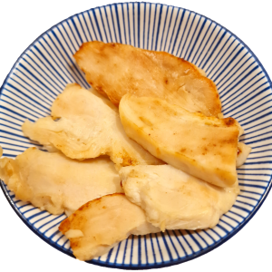 Assiette de blanc de poulet